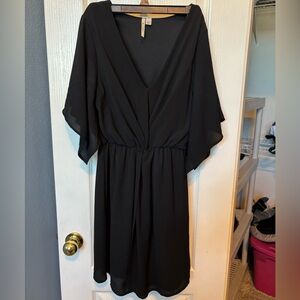 Miami Black Long Sleeve Dress